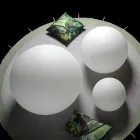 Calipso - Lampă de exterior cu două surse de alimentare fabricată în Italia Viadurini