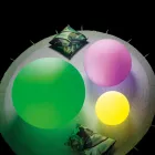 Calipso - Lampă de exterior cu două surse de alimentare fabricată în Italia Viadurini