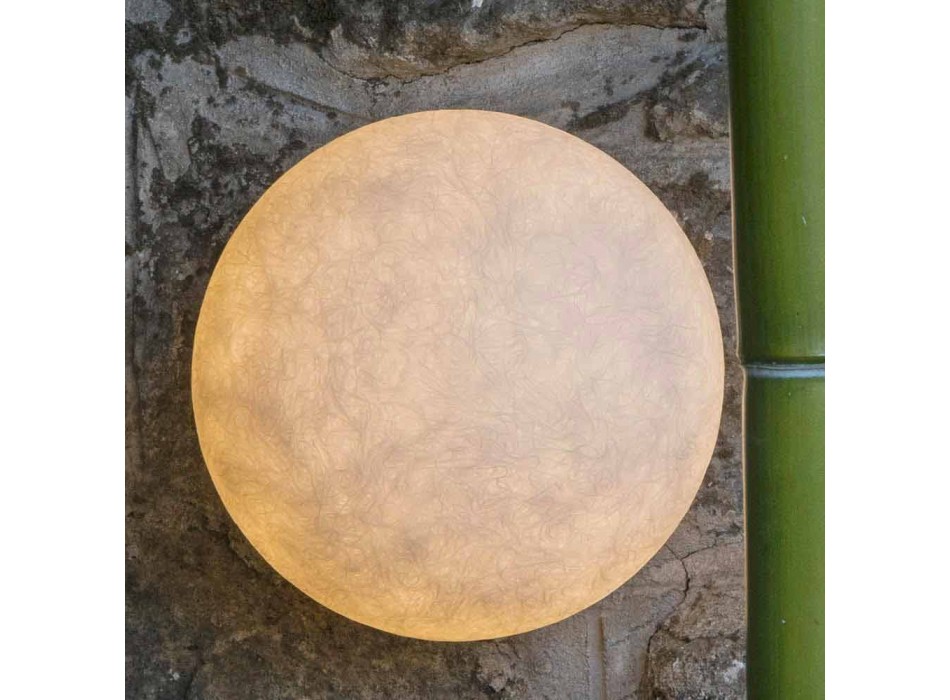 Lampă exterioară montată pe perete In-es.artdesign A. Moon Out în nebulită Viadurini