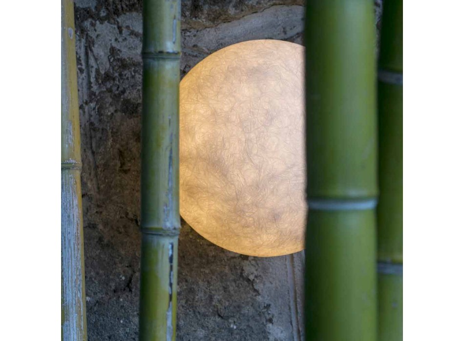 Lampă exterioară montată pe perete In-es.artdesign A. Moon Out în nebulită Viadurini
