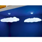 Lampă suspendată în aer liber din polietilenă - Nefos de Myyour Viadurini