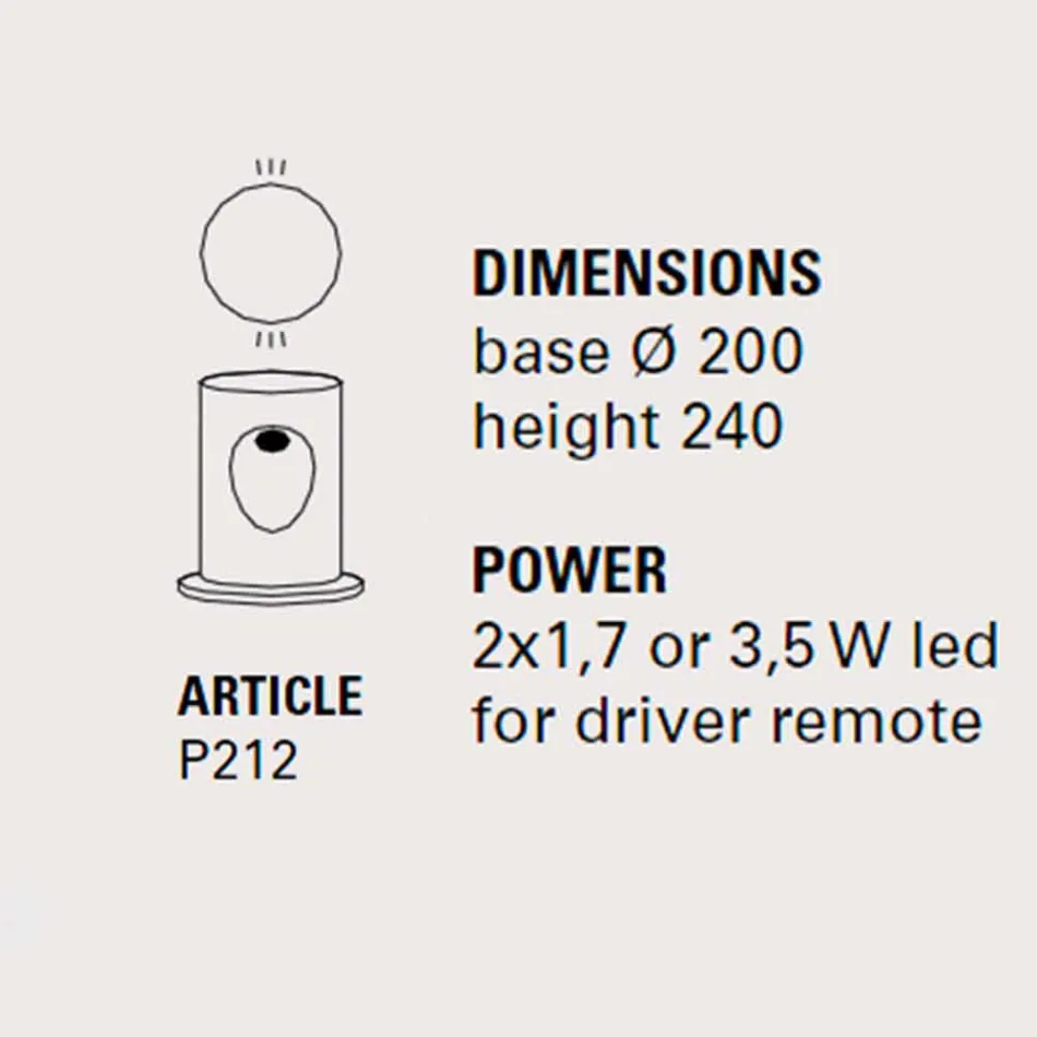 Lampă de podea în aer liber, cu 2 lămpi, U-Boat - Toscot Viadurini