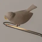 Lampa de exterior din maiolica toscana emailata Made in Italy - Uccellino Viadurini