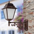 Lampa de exterior din sticla si aluminiu in 5 finisaje diferite - Alchemist