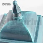 Lampa de exterior din sticla si aluminiu in 5 finisaje diferite - Alchemist Viadurini