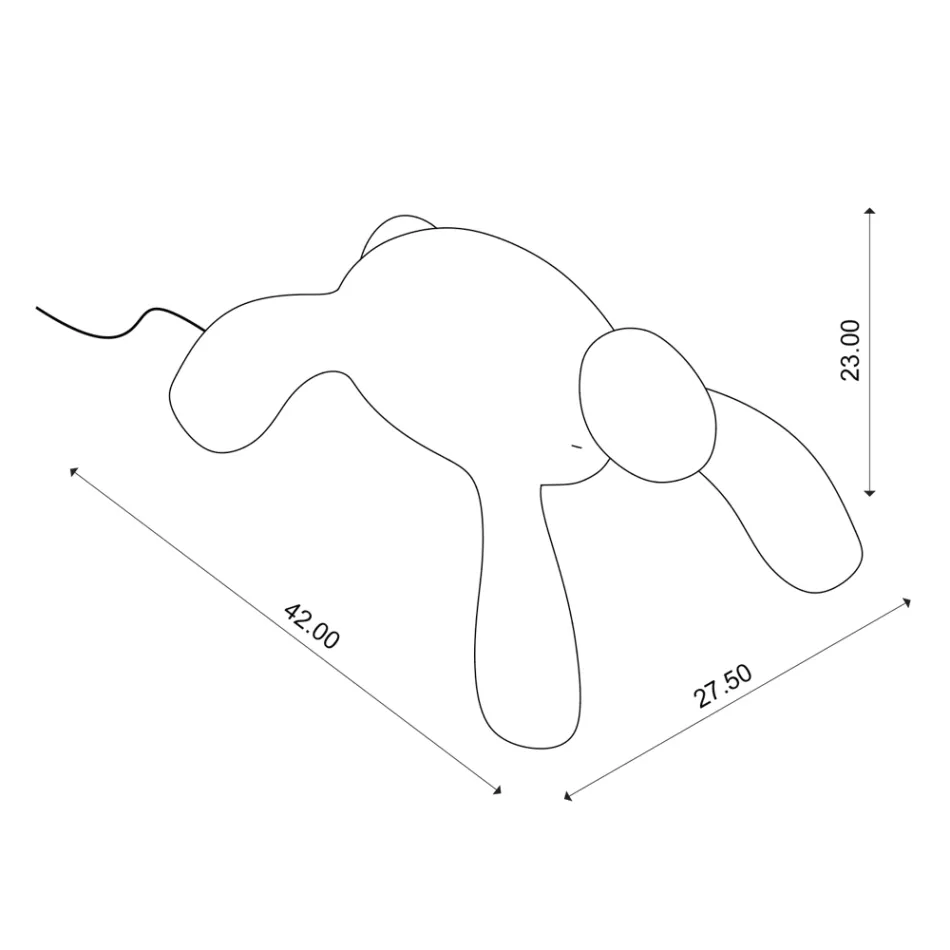 Lampă de exterior reîncărcabilă și reglabilă la atingere - Turtle Viadurini
