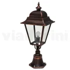 Lampa de gradina vintage din aluminiu Made in Italy - Bonaria Viadurini
