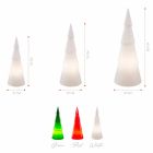 Lampă de interior sau exterior din plastic alb, roșu sau verde - Alberostar Viadurini