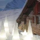 Lampă de interior sau exterior din plastic alb, roșu sau verde - Alberostar Viadurini