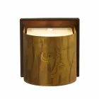 lampă de perete modern din alamă și inox Ø11xh.11xsp.12 cm Bernadet Viadurini