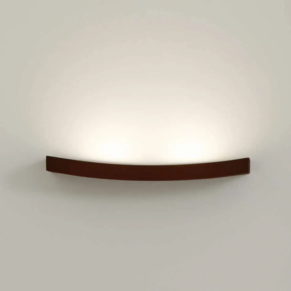 Lampa de perete moderne din oțel de proiectare Ø50xh.3,5xsp.10 cm Eldora Viadurini