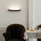 Lampa de perete moderne din oțel de proiectare Ø50xh.3,5xsp.10 cm Eldora Viadurini