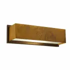 Design lampa de perete din alamă și inox Ø35xh.10xsp.9 cm Harya Viadurini