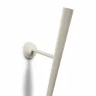 Lampă de perete din metal vopsit cu LED integrat Fabricat în Italia - Tron Viadurini