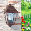 Lampă de perete exterior realizată din aluminiu, produsă în Italia, Aquilina