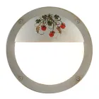 Lampa Rotunda de Gradina Pictata Manual din Aluminiu - Brindisi Viadurini