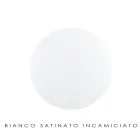 Lampă de masă Artisan din sticlă venețiană albă suflată - Zăpadă Viadurini