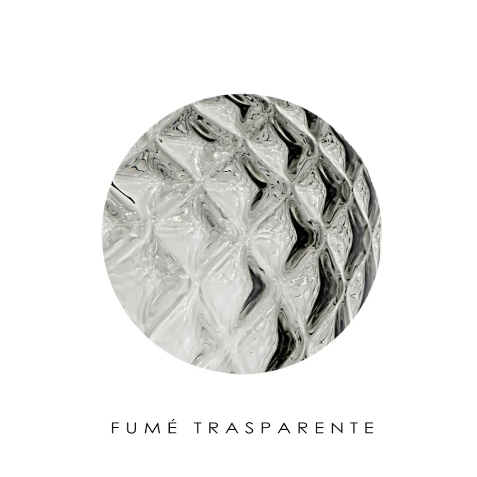 Lampă de masă din sticlă suflată venețiană realizată manual - Dalia Balloton Viadurini