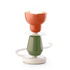Lampa de masa joasa din ceramica in 2 culori Made in Italy - Berimbau Viadurini