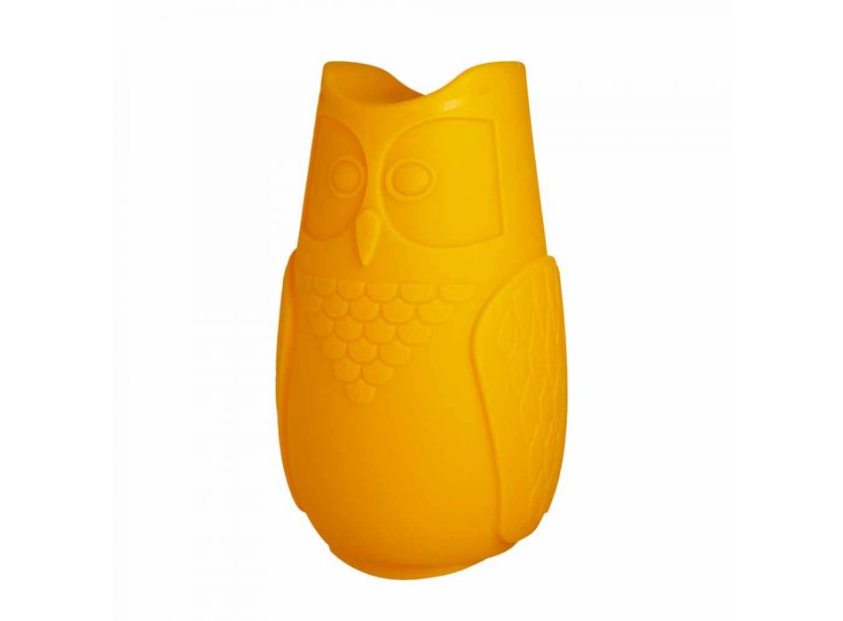 Slide Bubo lampă de masă colorată de design de owl făcute în Italia Viadurini