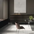 Lampă de masă cu structură metalică lucioasă Made in Italy - Donatina Viadurini