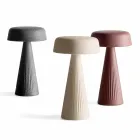 Lampă de masă cu structură din polietilenă Made in Italy - Desmond Viadurini