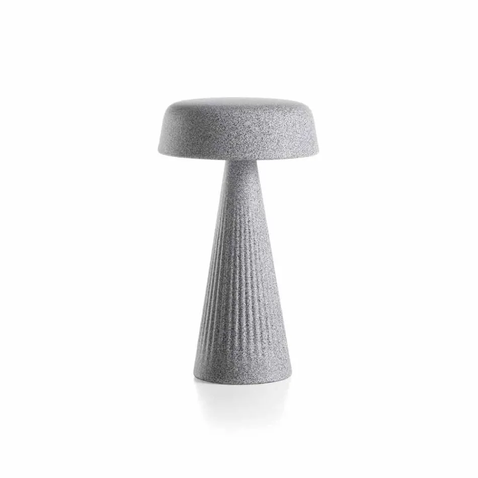 Lampă de masă cu structură din polietilenă Made in Italy - Desmond Viadurini