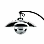 Lampă de masă cu structură din stejar și metal Made in Italy - Lumetto Viadurini