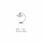 Lampă de masă cu structură din stejar și metal Made in Italy - Lumetto Viadurini