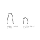 Lampa de Masa din Cristal Acrilic Transparent cu Decorat Gravat - Bertella Viadurini