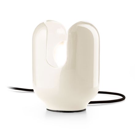 Lampa de Masa in Stil Modern din Ceramica Made in Italy - Batucada Viadurini