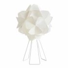 Lampa de masa moderna perla de design alb, cu diametrul de 46 cm Kaly Viadurini