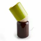 Lămpi de masă ceramică modernă, realizată în Italia, în Asia Viadurini