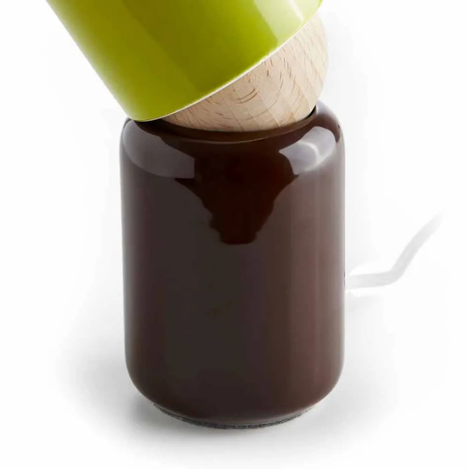 Lămpi de masă ceramică modernă, realizată în Italia, în Asia Viadurini