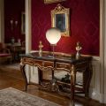 Lampă de masă mare din sticlă lucrată manual în diverse culori, fabricată în Italia - Iride