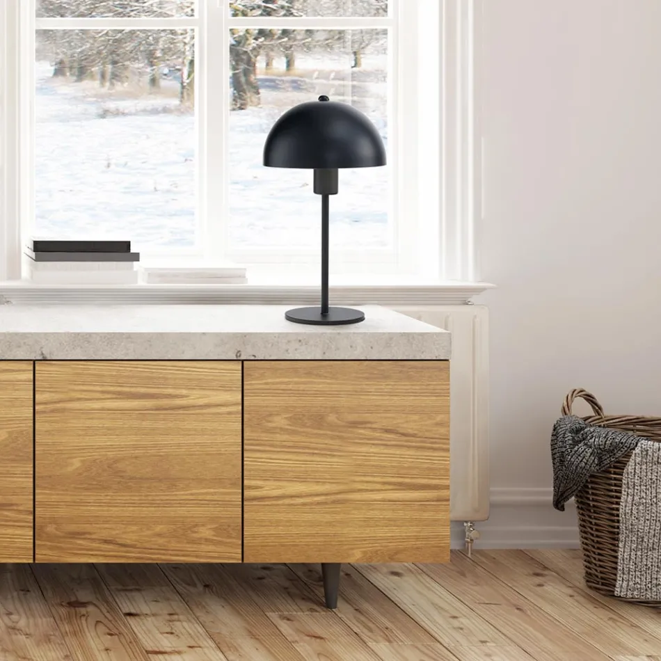 Lampa de Masa din Otel Vopsit in Diferite Finisaje - Giulia Viadurini