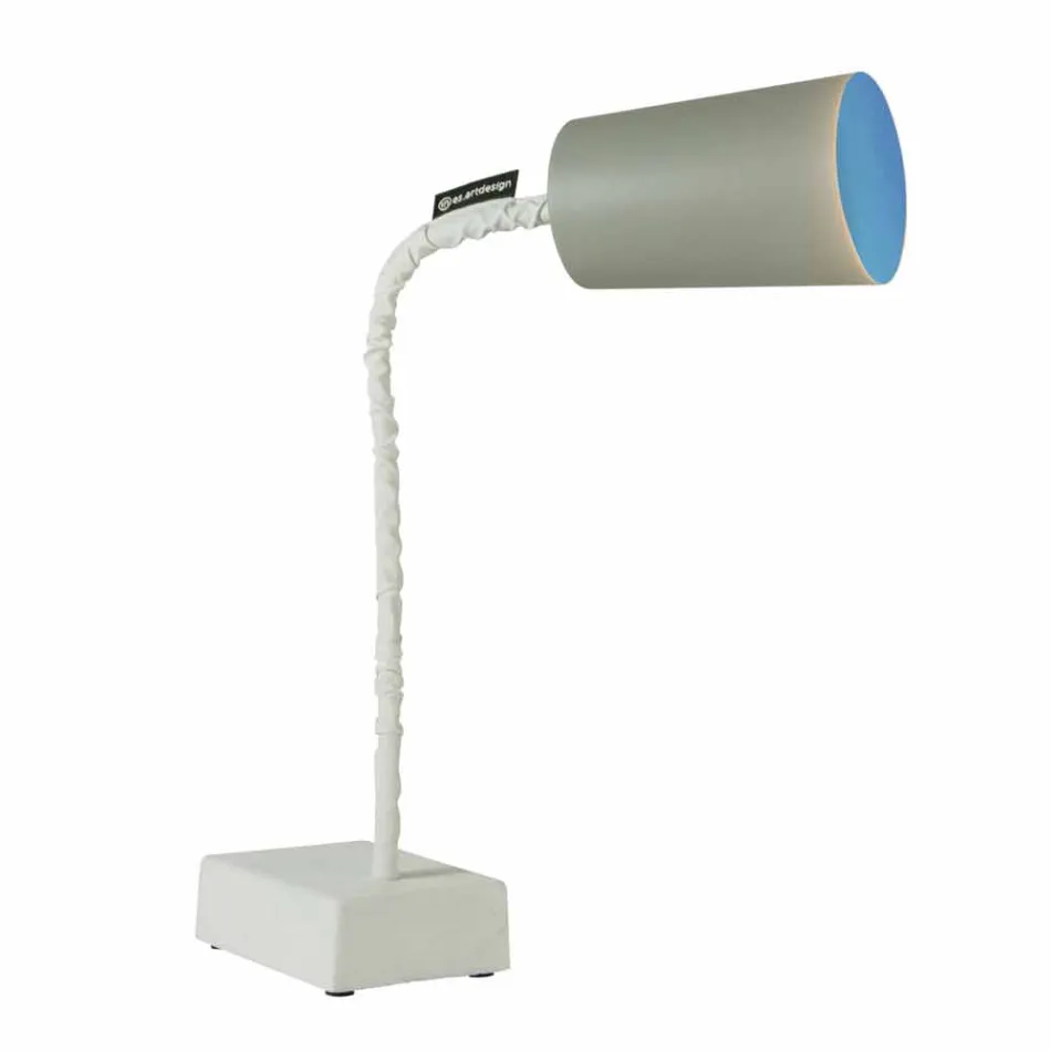 Lampă de masă In-es.artdesign Vopsea T2 flexibilă pentru ciment Viadurini