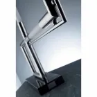 Lampă de masă din alamă și rășină cu bază de marmură Made in Italy - Quizza Viadurini