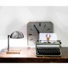 Lampă de masă din alamă cu finisaj auriu sau paladiu Fabricat în Italia - Adana Viadurini