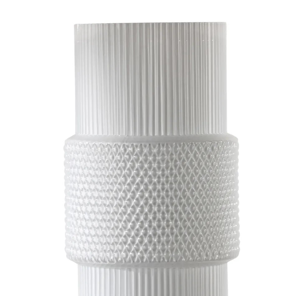 Lampa de masa din sticla suflata manual la Venetia si metal - Satomi Viadurini