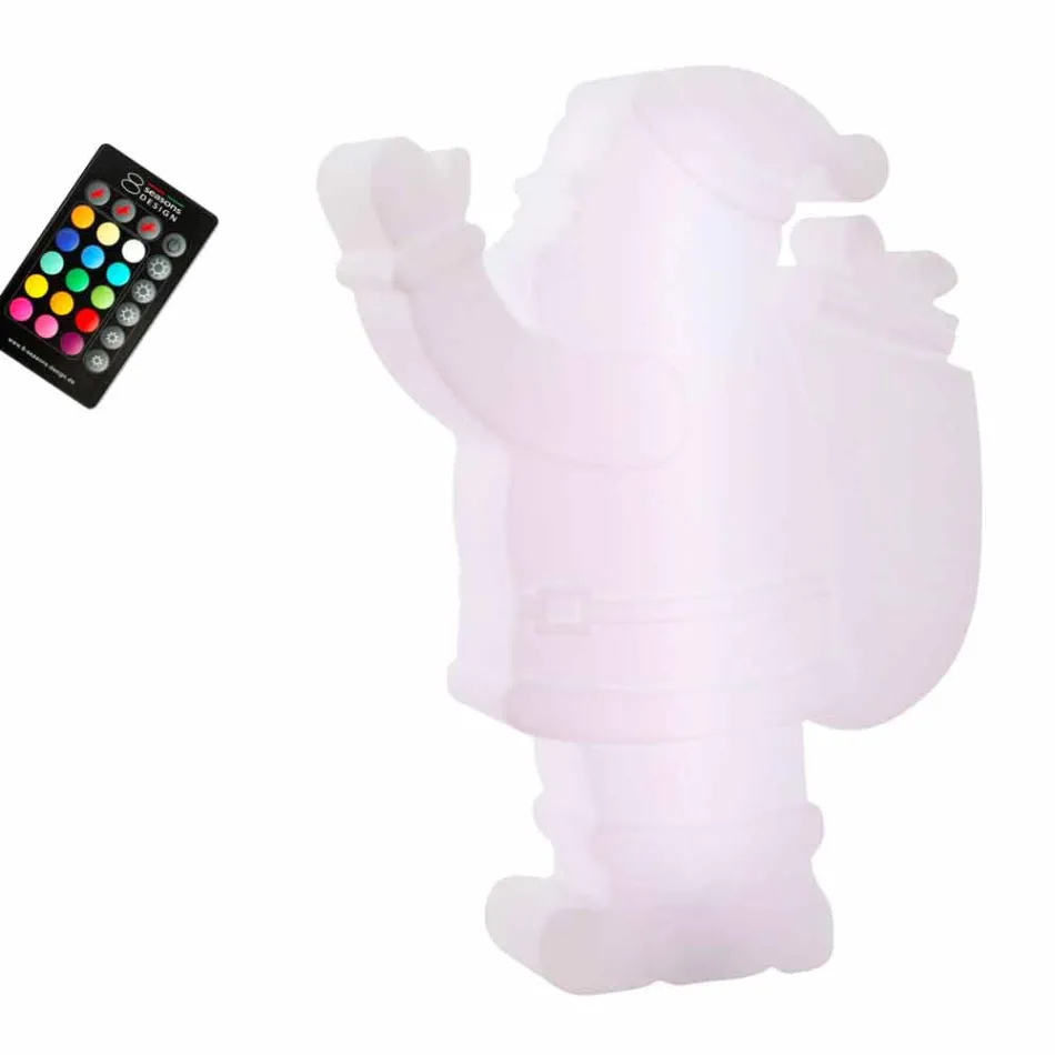 Lampă de masă cu design modern în formă de Moș Crăciun - Babbostar Viadurini