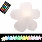 Lampă de masă sau podea cu design modern din plastic alb - Fiorestar Viadurini