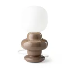 Lampa de masa din ceramica si sticla Made in Italy - Capocbana Viadurini