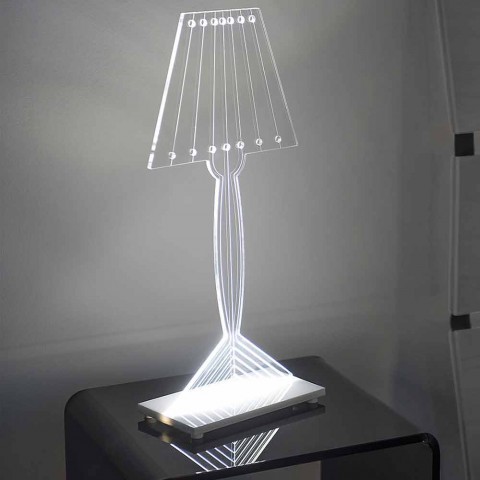Plexiglas lampa