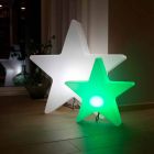Lampă de masă din polietilenă sau LED Star Design - Ringostar Viadurini