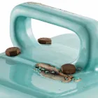 Lampă de masă ceramică stil industrial și Ferro Valerie Viadurini