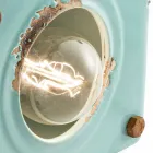 Lampă de masă ceramică stil industrial și Ferro Valerie Viadurini