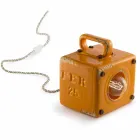 Lampă de masă ceramică stil industrial și Ferro Valerie Viadurini