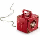 Lampă de masă ceramică stil industrial și Ferro Valerie Viadurini