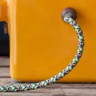 Lampă de masă ceramică stil industrial și Ferro Valerie Viadurini